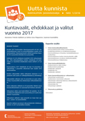 Kuntavaalit, ehdokkaat ja valitut vuonna 2017