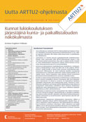 Kunnat lukiokoulutuksen järjestäjinä kunta- ja paikallistalouden näkökulmasta. ARTTU2-tutkimusohjelman julkaisu nro 9/2018