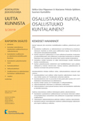 Osallistaako kunta, osallistuuko kuntalainen?