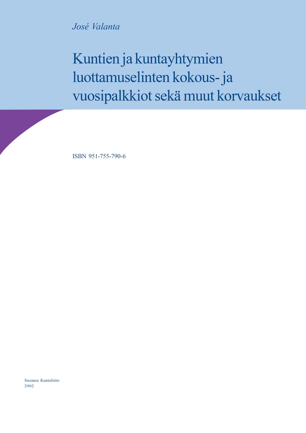 Julkaisun kansi