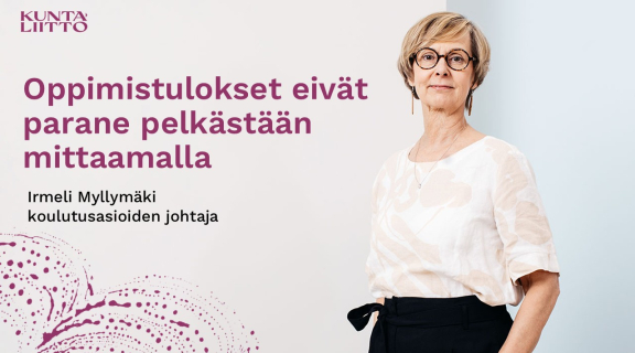 Nainen ja tekstiä.