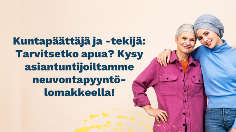 Kuntapäättäjä ja -tekijä: Tarvitsetko apua? Kysy asiantuntijoiltamme neuvontapyyntö-lomakkeella!