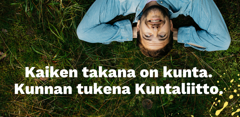 Kaiken takana on kunta. Kunnan tukena Kuntaliitto.