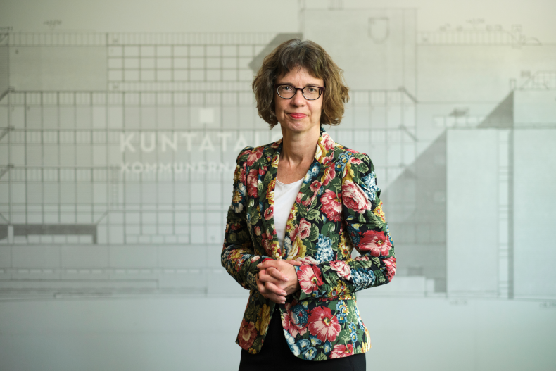 Kuvassa Minna Punkallio