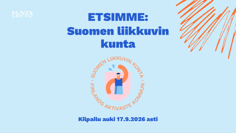 Etsimme Suomen liikkuvinta kuntaa